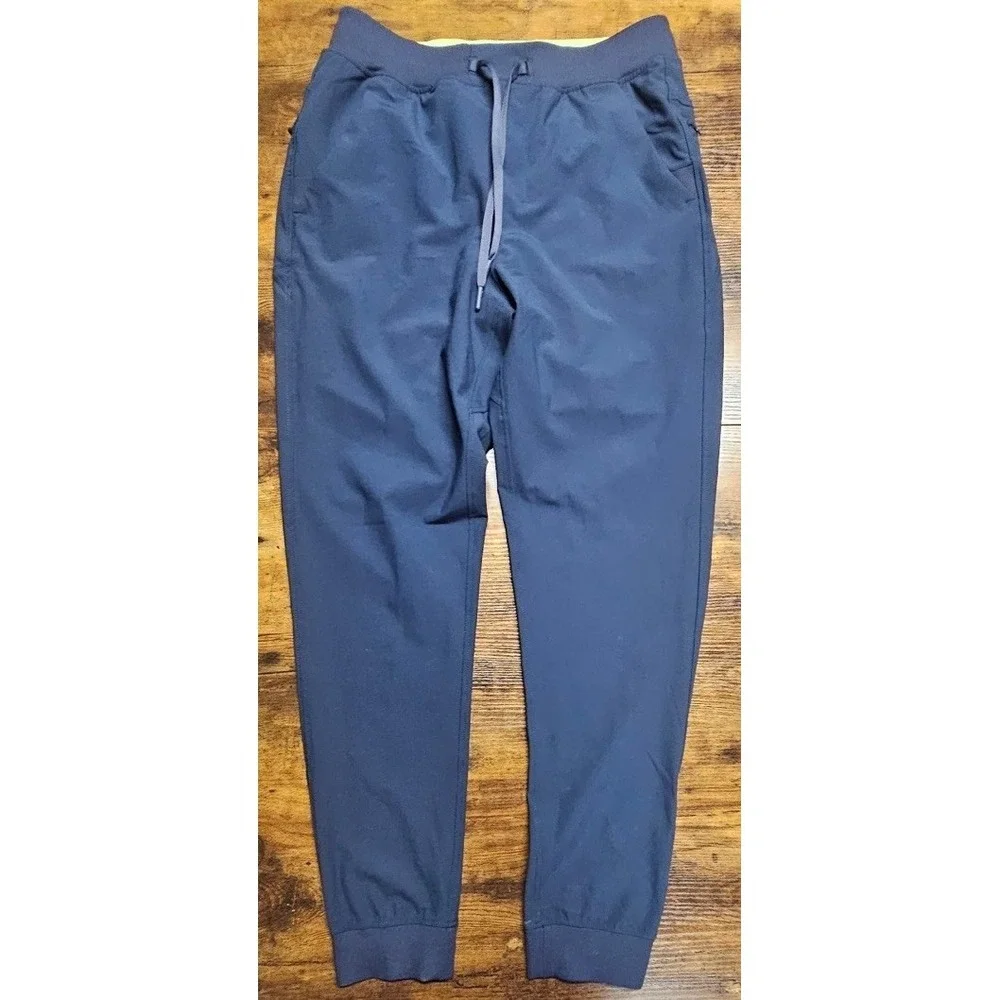 Birddogs Men's Jogger Pants Blue Tapered Outdoor Tech Boom Boomstick Large x 30